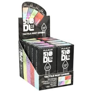 Pulsar 510 DL 2.0 Mist Series Auto-Draw VV Vape Bar – 650mAh 10PC DISP –