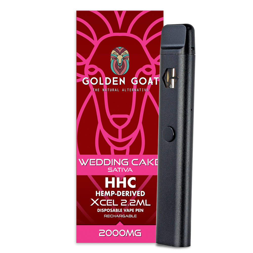 HHC Vape Device, 2000mg, Rechargeable/Disposable – Wedding Cake