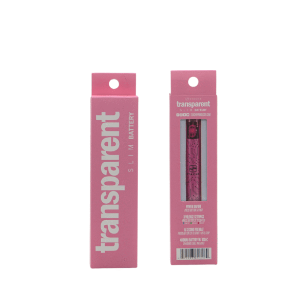 Transparent light up Vape battery by Stache - Image 11