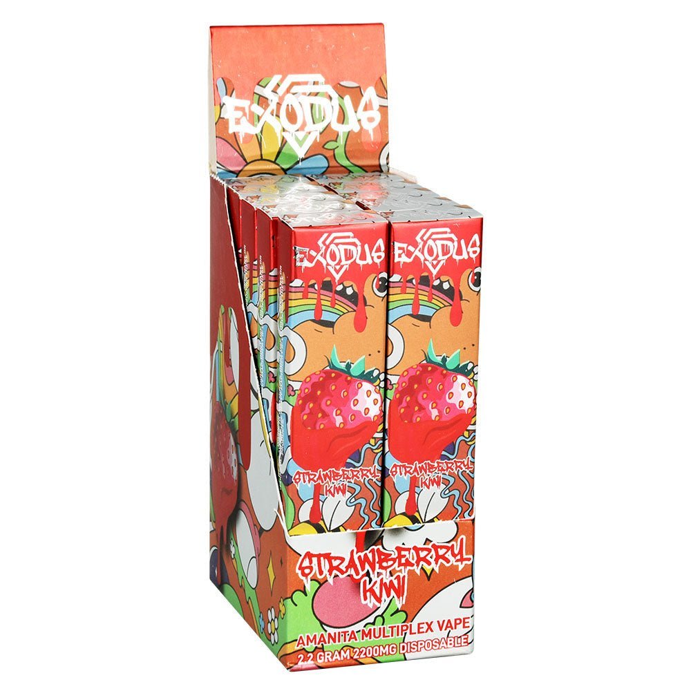 Exodus Amanita HHC Multiplex Disposable Vape | 2.2g | 10pc Display - Image 15