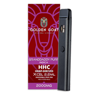 HHC Vape Device, 2000mg, Rechargeable/Disposable – Grand Daddy Purp
