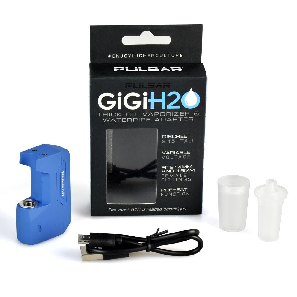 Pulsar GiGi H2O 510 Battery w/ Water Pipe Adapter - Image 8