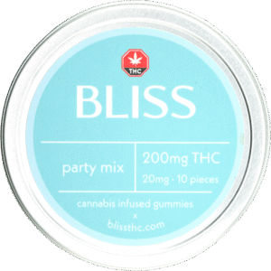 THC Party Mix Gummies by Bliss