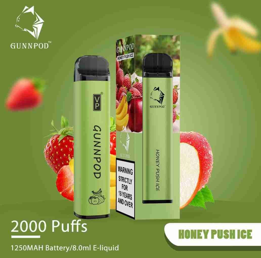 Honey Push Ice-2000 Puffs