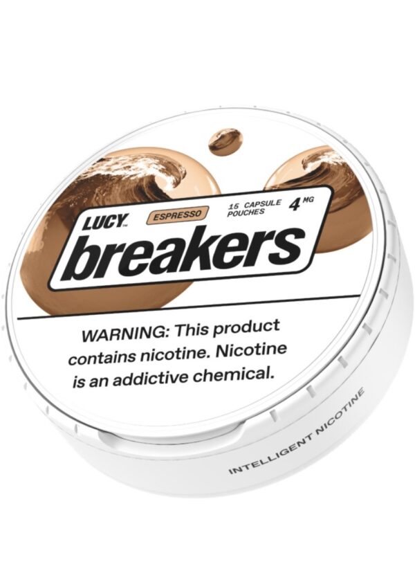 Lucy Breakers Capsule Nicotine Pouches – Espresso