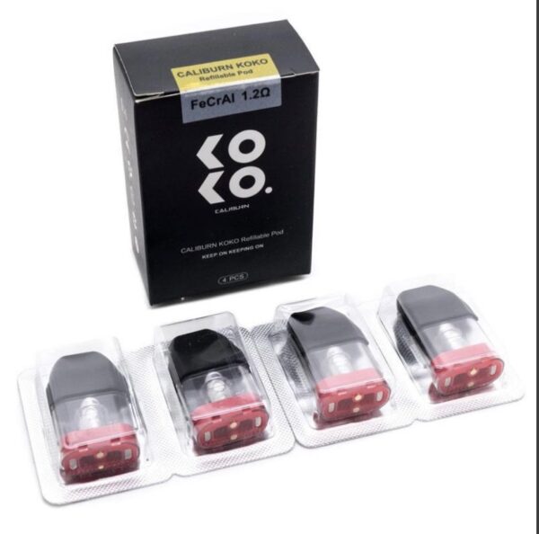 Uwell Caliburn Koko Refillable Pod 1.2ohm (Original Caliburn/Koko) – 4 Pack