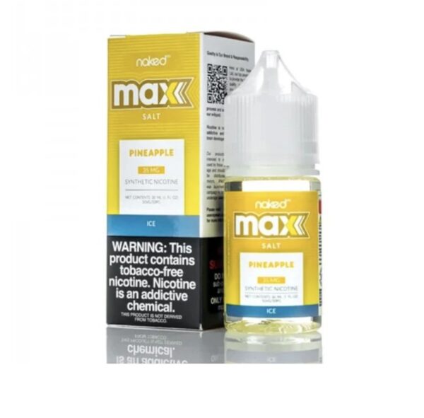 Naked 100 Max Salt – Pineapple Ice (30ml)