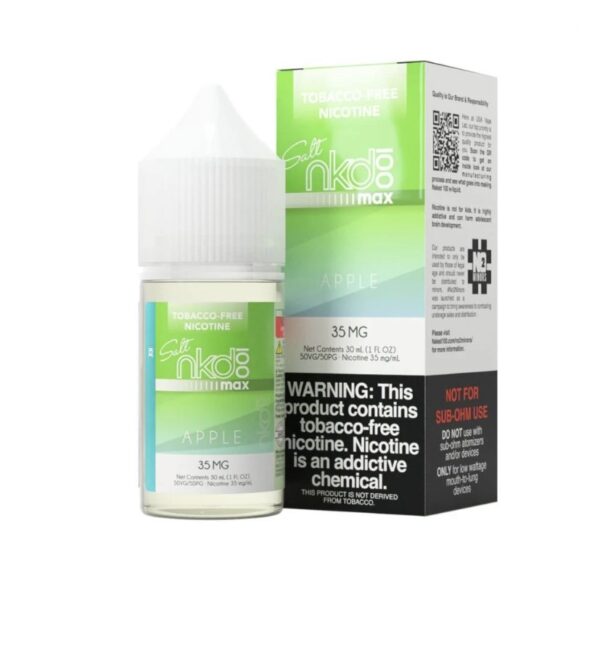 Naked 100 Max Salt – Apple Ice (30ml)