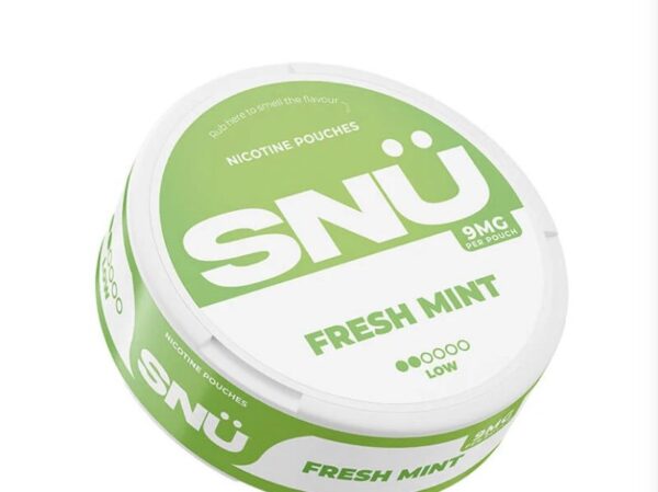 SNU Fresh Mint Nic Pouches by Bar Juice