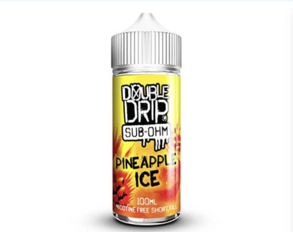 Double Drip Pineapple Ice 100ml Shortfill