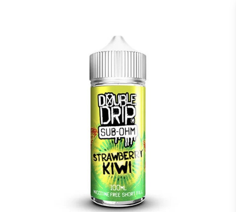 Double Drip Strawberry Kiwi 100ml Shortfill