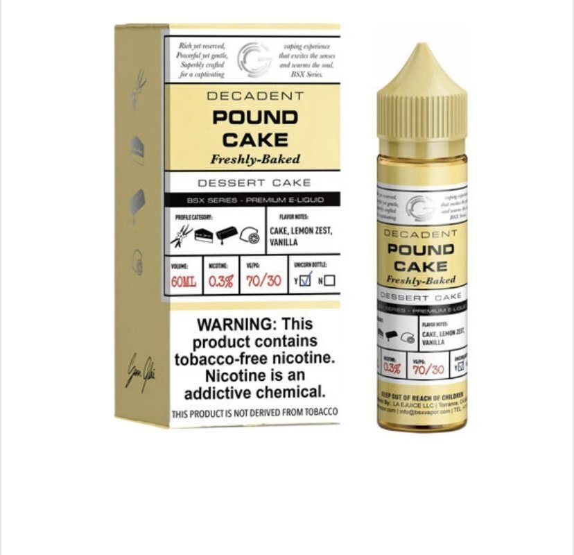 Pound Cake by Glas Basix Series 60ml