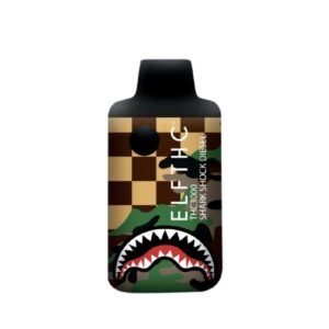 Shark Shock Diesel High Potency Blend Delta 8 + THC-P + THC-X 3g Disposable By ELF THC