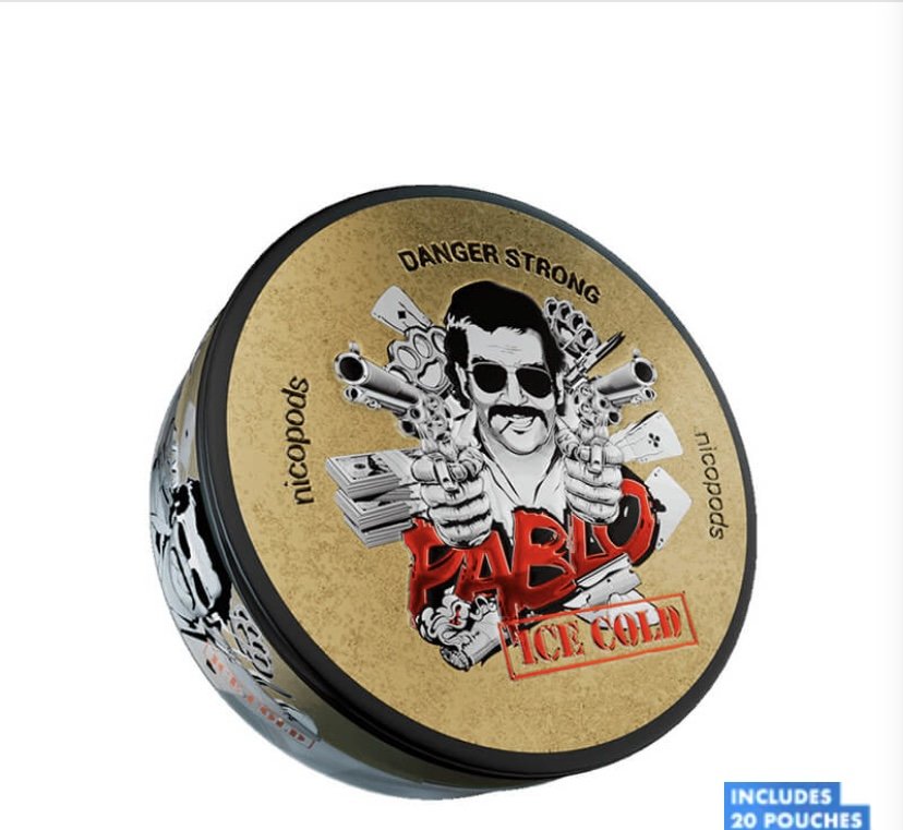 Pablo Ice Cold Nic Pouches – 30mg/g