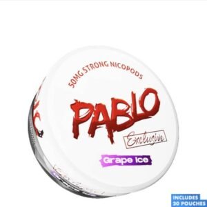 Pablo Grape Ice Nic Pouches – 30mg