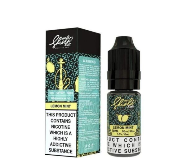 Nasty Juice Shisha Nic Salts 10ml – Lemon Mint