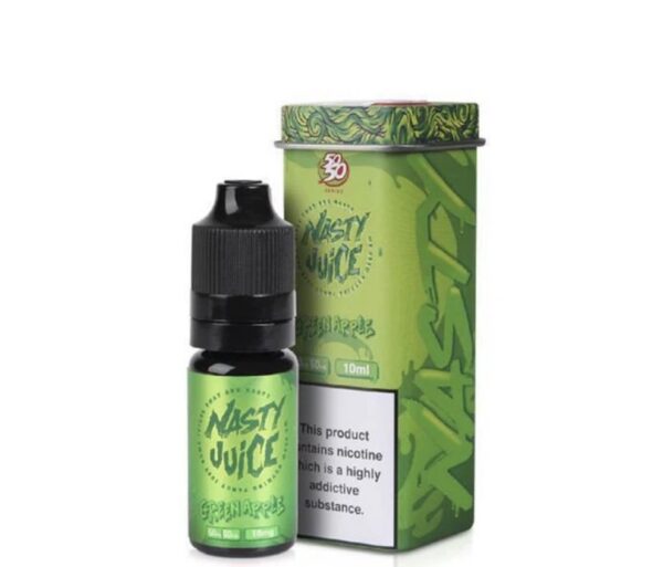 Nasty Juice 10ml E-Liquid – Green Ape – Green Apple 50/50