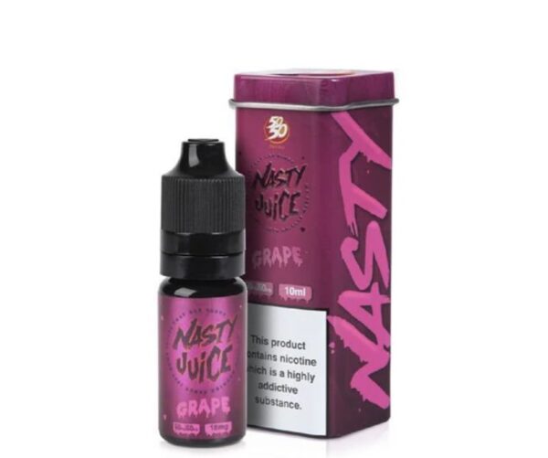 NASTY JUICE 10ml E-Liquid – ASAP Grape 50/50