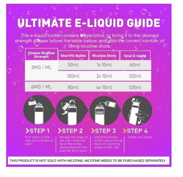 Fantasi Ice E-Liquid(70/30)100ml  0 Nicotine - Image 14