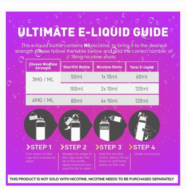 Fantasi Ice E-Liquid(70/30)100ml  0 Nicotine - Image 13