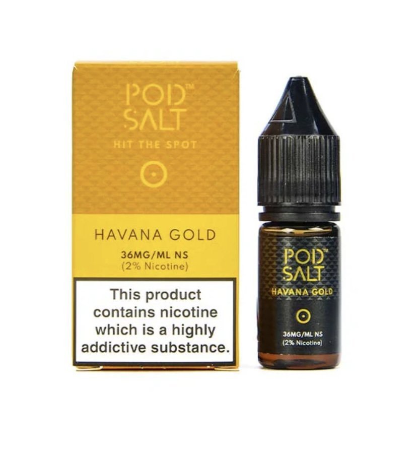 Havana Gold Nic Salt by Pod Salt