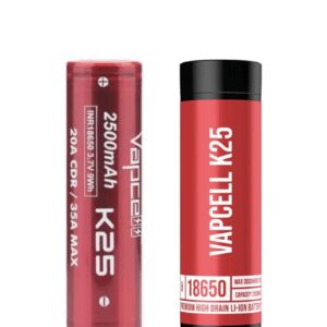 Vapcell K25 18650 Battery