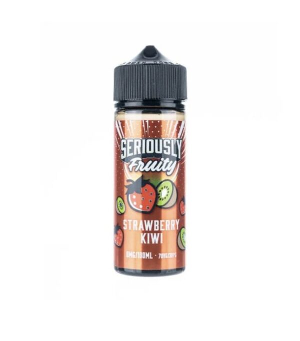 Strawberry Kiwi 100ml Shortfill E-Liquid by Seriously Fruity