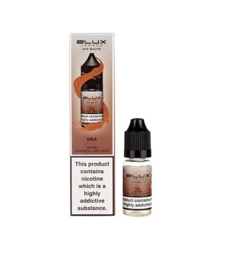 Cola Ice Nic Salt E-Liquid by Elux Legend