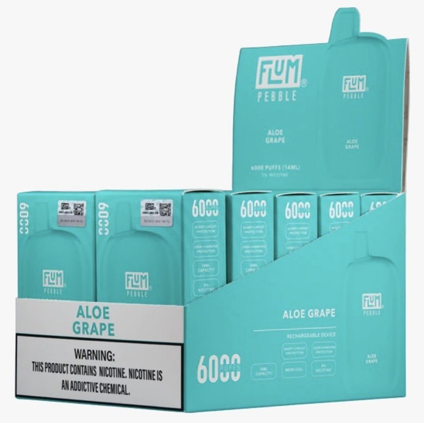Aloe Grape 6000 puffs (10 pack)