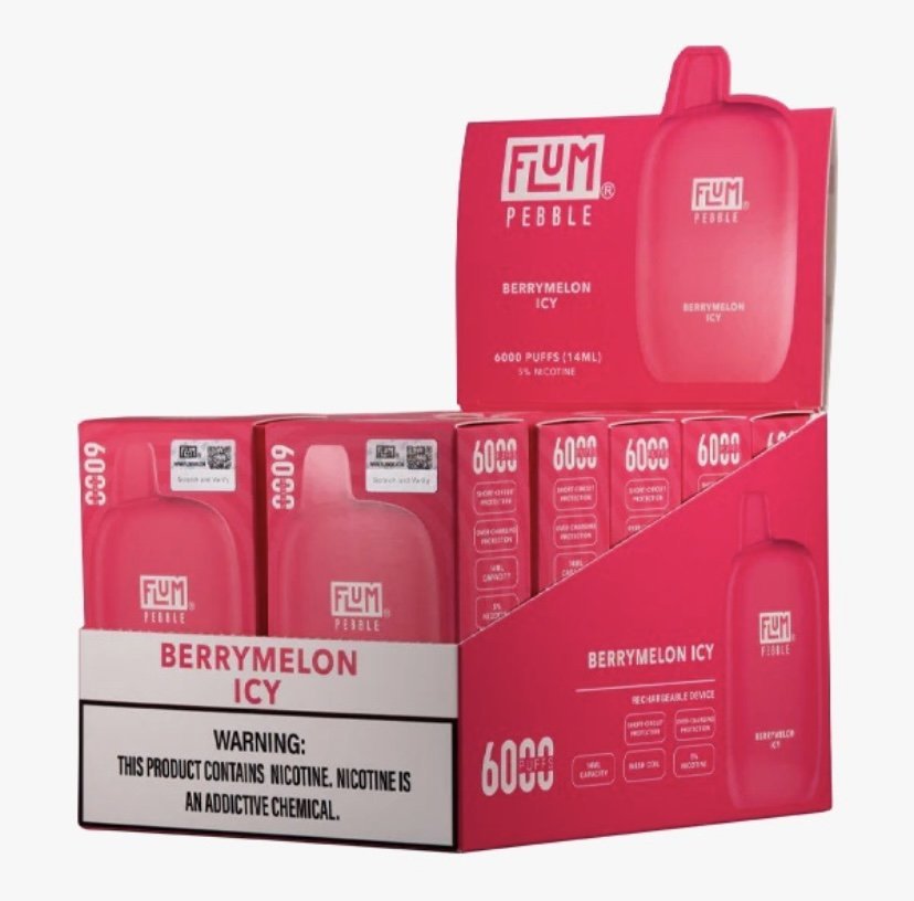 Berrymelon Icy 6000 puffs 10 pack