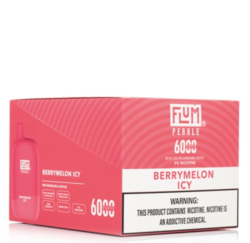 Berrymelon Icy 6000 puffs 10 pack - Image 2