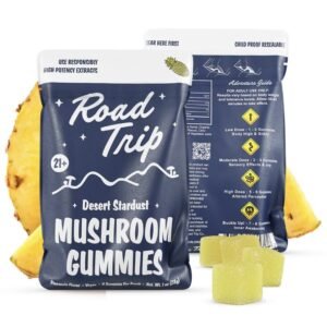 DESERT STARDUST MUSHROOM GUMMIES – PINEAPPLE