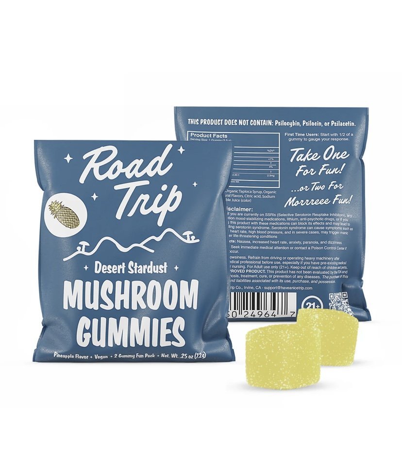 DESERT STARDUST MUSHROOM GUMMIES – PINEAPPLE - Image 2