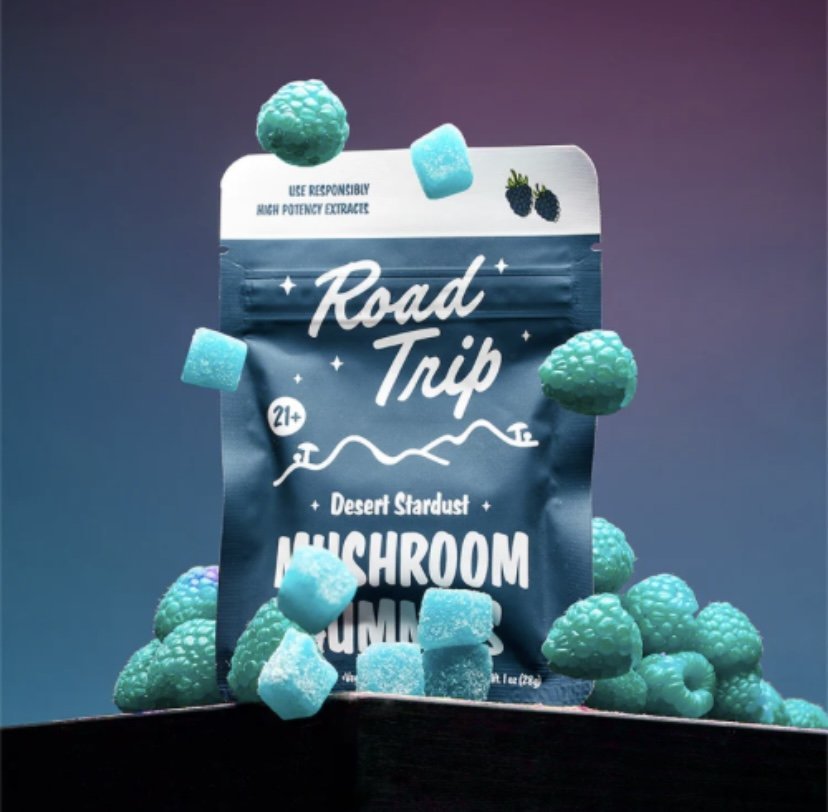DESERT STARDUST MUSHROOM GUMMIES – BLUE RASPBERRY - Image 3