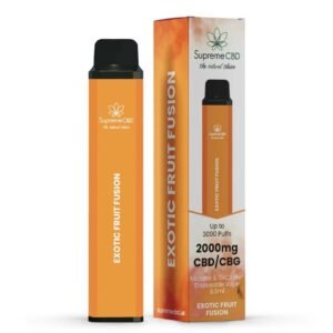CBD Disposable Vape – Exotic Fruit Fusion (2000mg)