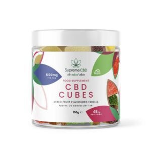 CBD Gummy Cubes (1200mg)