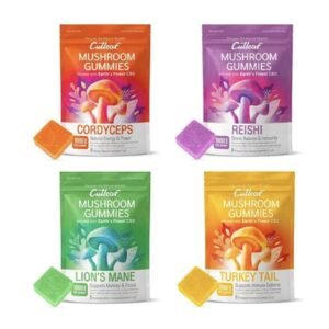 CUTLEAF ZERO THC MUSHROOM GUMMIES 8PCS