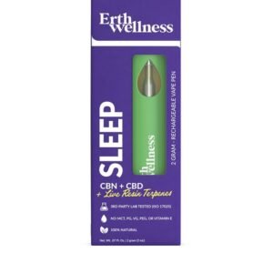LIVE RESIN CBD VAPE PEN WITH CBN – SLEEP BLEND – 2G – ERTH WELLNESS