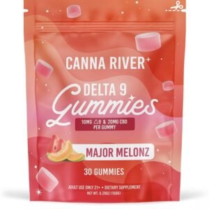 DELTA 9 THC GUMMIES WITH CBD – MAJOR MELONZ – CANNA RIVER