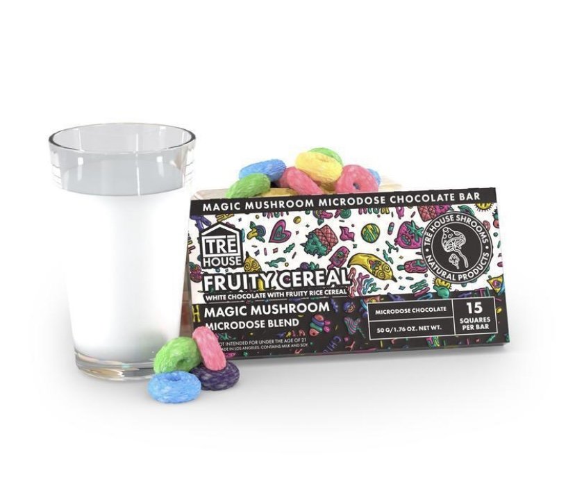 FRUITY CEREAL MAGIC MUSHROOM CHOCOLATE BAR – TRĒ HOUSE