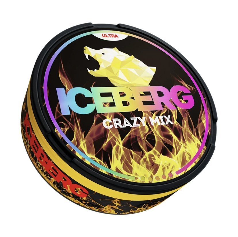 Crazy Mix Nicotine Pouches by Iceberg