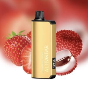 ALIBARBAR INGOT STRAWBERRY LYCHEE 9000 PUFFS