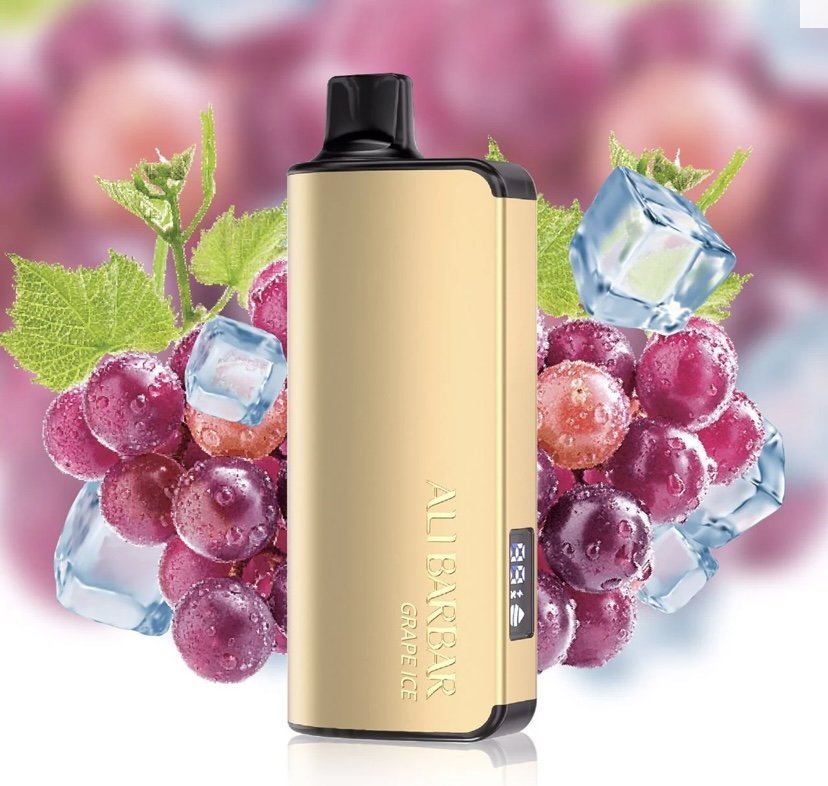 ALIBARBAR INGOT GRAPE ICE 9000 PUFFS