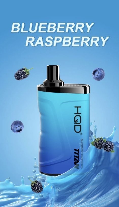 HQD TITAN BLUEBERRY RASPBERRY 7000 PUFFS