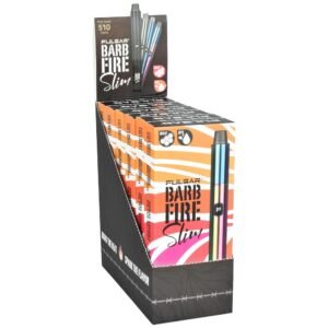 Pulsar 6PC DISPLAY – Barb Fire Slim Variable Voltage 2-in-1 Vape – 800mAh