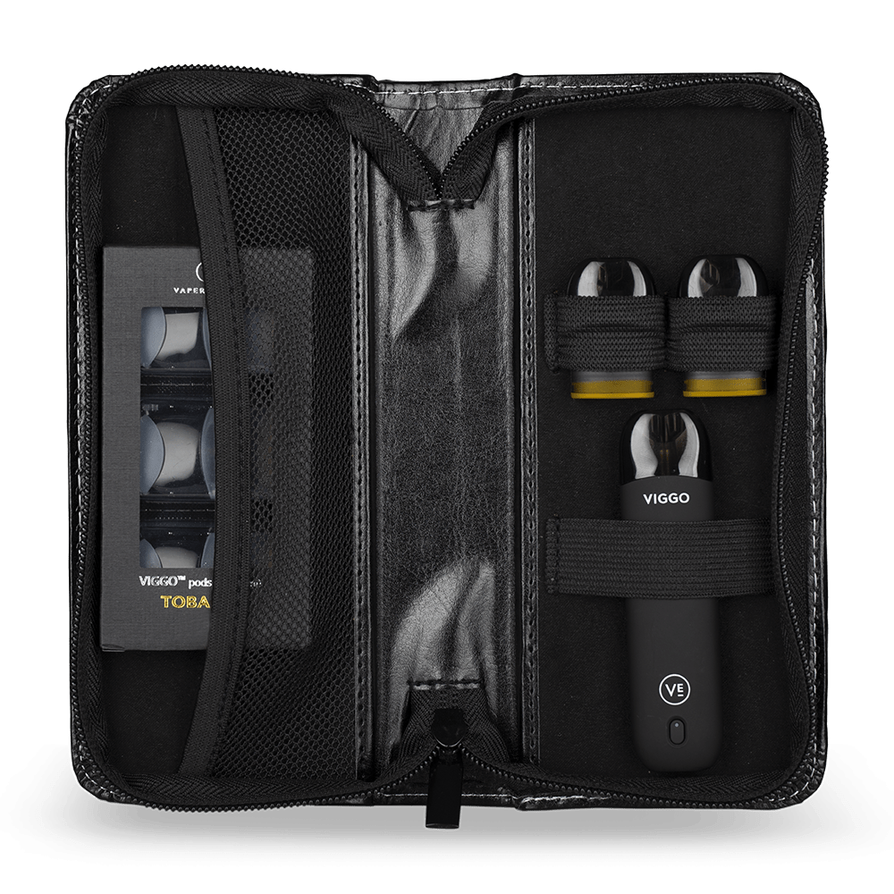 Vaper Empire Leather Vape Carry Case & E-Cig Carrying Pouch - Image 3